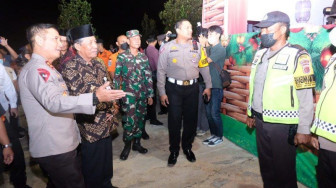 Kapolda Jambi Pantau Malam Misa Bersama Wagub dan Forkopimda