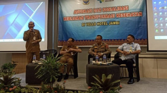 Karumkit Bhayangkara Jambi Jadi Pemateri Sosialisasi Kebijakan Transformasi Kesehatan