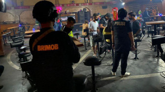 Buru Pemakai Narkoba, Anggota Polda Jambi Geledah 4 Hiburan Malam