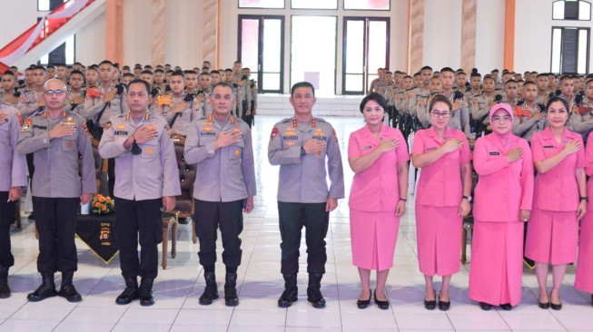 Kapolda Jambi Beri Pembekalan Siswa Diktuk Bintara Polri
