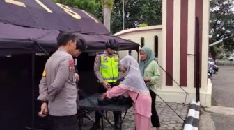 Antisipasi Teror Bom, Polres Merangin Perketat Penjagaan