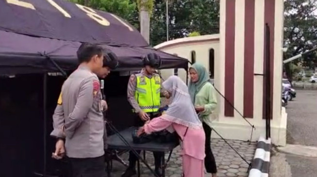 Antisipasi Teror Bom, Polres Merangin Perketat Penjagaan