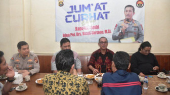 Jumat Curhat Polda Jambi Diskusi Bersama Forum Pembauran Kebangsaan