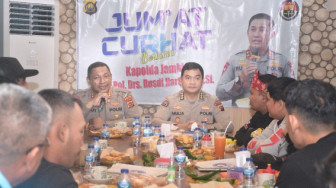 Komunitas Motor Isi "Jumat Curhat" Polda Jambi