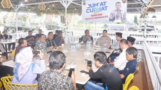 Jumat Curhat, Pedagang Angso Duo Sampaikan Keluhan