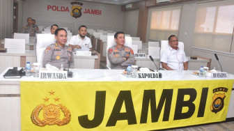 Kapolda Jambi Ikuti Rakor Inspektur Daerah se-Indonesia