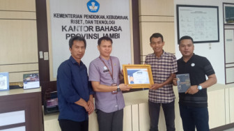 Kantor Bahasa dan JMSI Jambi Tingkatkan Sinergitas