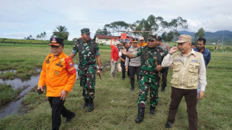 Brigjen TNI Supriono Dansatgas Pelaksana Harian Kesiapsiagaan Bencana Erupsi Gunung Api Kerinci