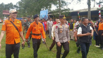 Polda Jambi Dukung Penuh Upaya Menghadapi Erupsi Gunung Kerinci