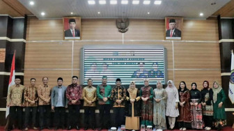 Anwar Sadat Hadiri Malam Pisah Sambut Kapolres Tanjabbar