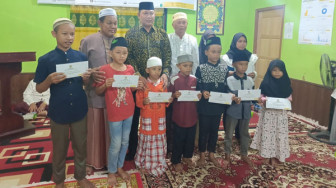 Hairan Hadiri Doa Tasyakuran dan Khatam Al Qur'an HUT ke-22 Baznas