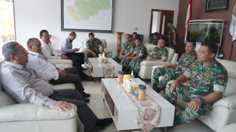 Danrem 042/Gapu Silaturahmi ke BPK RI Perwakilan Jambi