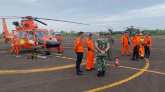 Cuaca Berkabut Tebal, Heli Belum Bisa Evakuasi Korban Jatuhnya Heli Polda Jambi