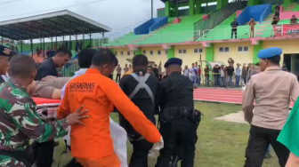 Empat Korban Jatuhnya Heli Polda Jambi Dievakuasi