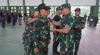 Kasiops Kasrem 042/Gapu Tutup Latihan Pembinaan Mental dan Disiplin Karyawan PTPN VI Jambi