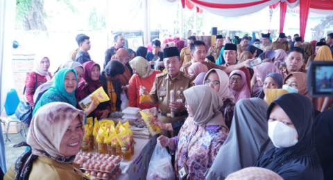 Pasar Murah TP PKK Wujudkan Kestabilan Harga Pangan