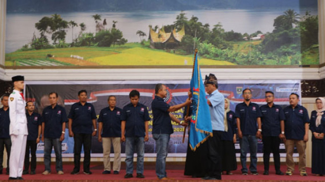 Pengurus DPD KSPSI Sumatera Barat Periode 2023 - 2028 Dilantik