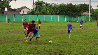 Kondisi Lapangan Ganggu Seleksi Tim Sepak Bola Porprov Kota Jambi