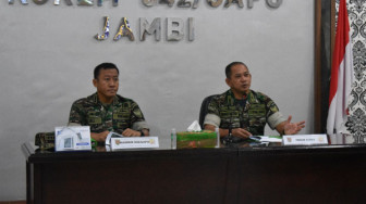 Korem 042/Gapu Gelar Taklimat Akhir Pengawasan Post Audit Itdam II/Swj TA 2023