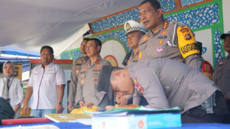 Kapolda Jambi Pantau Arus Balik Lebaran Idul Fitri 1444 H