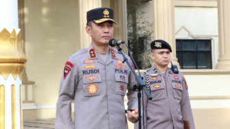 Kapolda Jambi Minta Seluruh Personel Bekerja Seperti Biasa