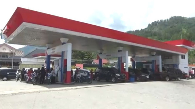 Sungai Penuh dan Kerinci Bakal Ramai Pemudik, SPBU Kumun Tambah Stok BBM