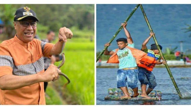 Sarasah Sonsang Festival, Dari Memancing Belut Hingga Paju Rakit.