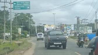Jalan Lintas Sumatera Ramai, Pemudik Memilih Istirahat di Masjid dan SPBU