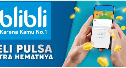 Cara Isi Pulsa dan Paket Data Telkomsel Melalui Blibli