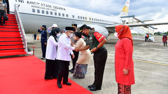 Kunker Wapres Ma'ruf Amin di Jambi Lancar, Danrem : Terima Kasih kepada Seluruh Personel