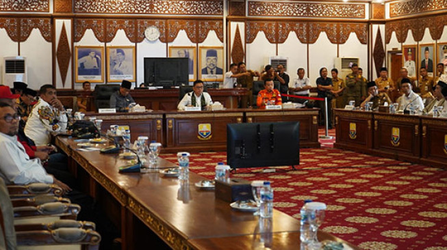Al Haris Terima Kunjungan Kerja Komisi VIII DPR RI