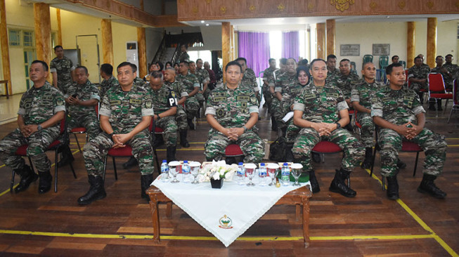 Korem 042/Gapu Gelar Penyuluhan Hukum