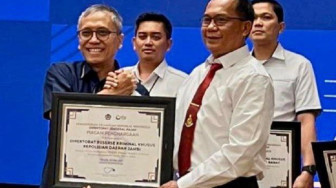 Terima Penghargaan dari Ditjen Pajak, Ditreskrimsus Polda Jambi Sejajar dengan Metro Jaya, Jabar dan Bali