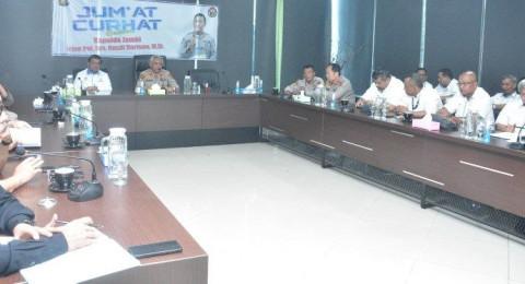 Tindak Lanjuti Kerja Sama, Polda Jambi Siap Bantu PTPN 6