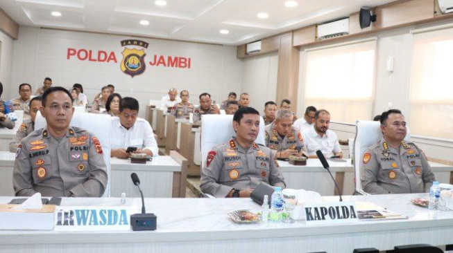 Jambi Wilayah Hijau Perdagangan Orang, Kapolri Minta Personel Kerja Sungguh-sungguh