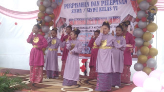 Hiburan Kreativitas Anak Meriahkan Perpisahan Siswa SDN 36 Kota Jambi