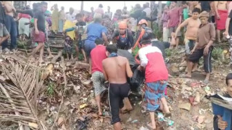 Jatuh ke Sungai Saat Cari Rumput, Warga Olak Kemang Pulang Tanpa Nyawa