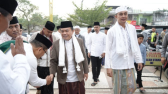 Gubernur Jambi Salat Idul Adha di Muarojambi