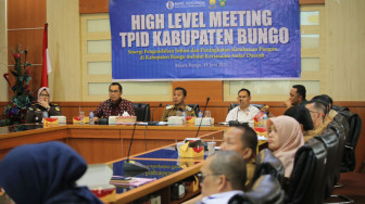 Bank Indonesia Perwakilan Jambi Gelar High Level Meeting Bersama TPID Kabupaten Bungo