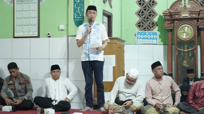 Pj Bupati Muarojambi Safari Ramadhan di Desa Danau Lamo