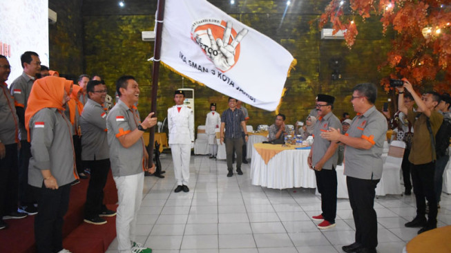 Mayjen TNI Hilman Hadi Hadiri Pelantikan Pengurus IKA SMAN 3 Kota Jambi Periode 2023 – 2026