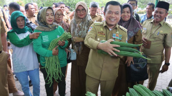 Luncurkan Gerakan Pangan Murah, Al Haris Minta Prioritaskan Warga Kurang Mampu