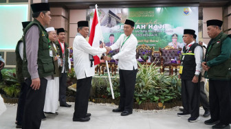 Lepas Jemaah Calon Haji, Ini Pesan Wakil Gubernur Jambi