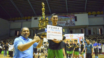 Batanghari dan Kota Jambi Juarai Porprov Cabor Bola Voli dan Piala Kapolda Jambi