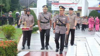 Polda Jambi Ziarah dan Tabur Bunga di Makam Pahlawan