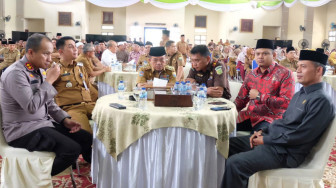 Pemkab dan Masyarakat Muarojambi Halal Bihalal Bersama Gubernur Jambi