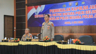 Irwasda Polda Jambi Beri Pembekalan pada Siswa Bintara