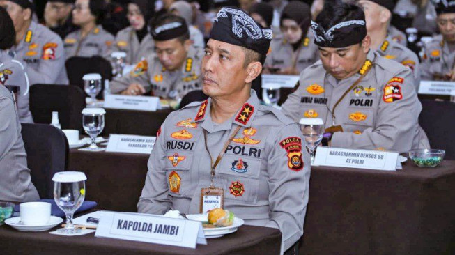Kapolda Jambi Hadiri Musrenbang Polri 2023