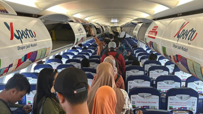 Super Air Jet Rute Jambi - Jakarta Kembali ke Parkiran, Tak Jelas Alasannya