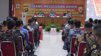 Penerimaan Tamtama Polda Jambi Gelombang II Ditutup, 79 Orang Lulus Terpilih